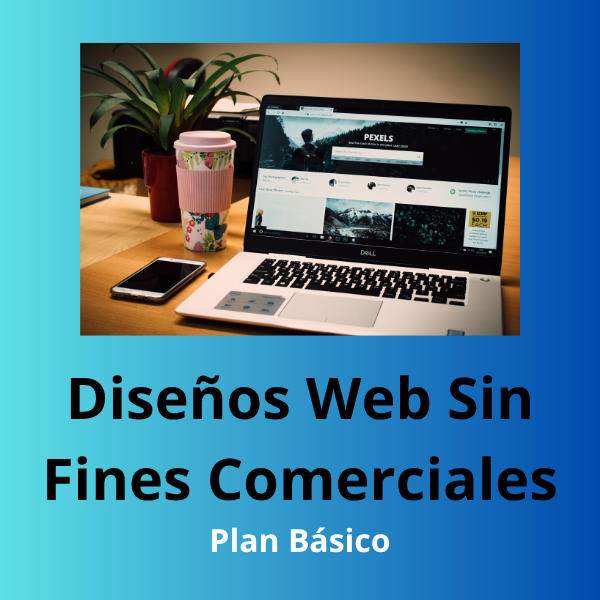Diseño Web Sin Fines Comerciales - Plan Básico